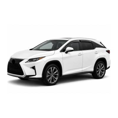 Black Horse Off Road - Black Horse Off Road [BHOR] |Tape On Rain Guard/Wind Deflectors|2016-2022 Lexus RX350 /2016-2022 Lexus RX450H |Smoke,4Pcs|#141113 - Image 2