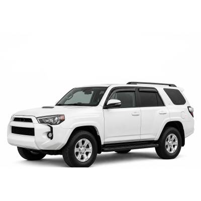 Black Horse Off Road - Black Horse Off Road [BHOR] |Tape On Rain Guard/Wind Deflectors|2003-2009 Toyota 4Runner |Smoke,4Pcs|#141640 - Image 2
