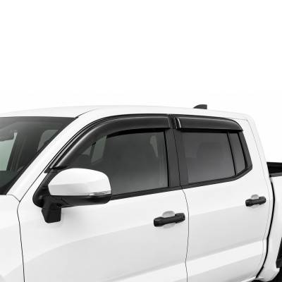 Black Horse Off Road - Black Horse Off Road [BHOR] |Tape On Rain Guard/Wind Deflectors|2024-2026 Toyota Tacoma Crew Cab  |Smoke,4Pcs|#144270 - Image 11