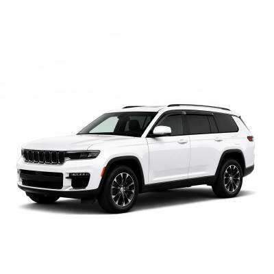 Black Horse Off Road - Black Horse Off Road [BHOR] |Tape On Rain Guard/Wind Deflectors|2021-2026 Jeep Grand Cherokee L |Smoke,4Pcs|#144335 - Image 6