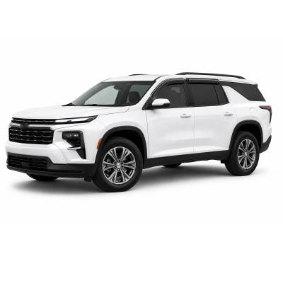 Black Horse Off Road - Black Horse Off Road [BHOR] |Tape On Rain Guard/Wind Deflectors|2018-2024 Chevrolet Traverse |Smoke,4Pcs|#144553 - Image 7