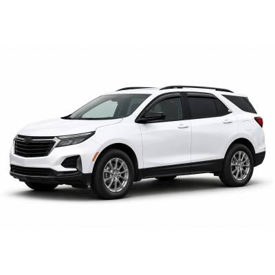 Black Horse Off Road - Black Horse Off Road [BHOR] |Tape On Rain Guard/Wind Deflectors|2018-2024 Chevrolet Equinox |Smoke,4Pcs|#144634 - Image 5