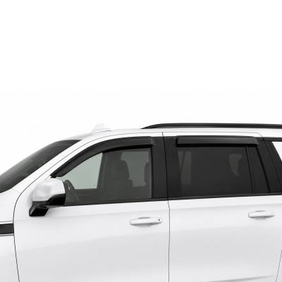 Black Horse Off Road - Black Horse Off Road [BHOR] |Tape On Rain Guard/Wind Deflectors|2021-2024 GMC Yukon XL /2021-2024 Chevrolet Suburban /2021-2024 Cadillac Escalade ESV |Smoke,4Pcs|#144716 - Image 9