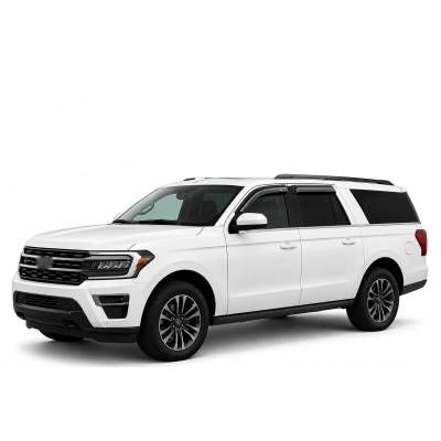 Black Horse Off Road - Black Horse Off Road [BHOR] |Tape On Rain Guard/Wind Deflectors|2018-2024 Ford Expedition |Smoke,4Pcs|#144785 - Image 6