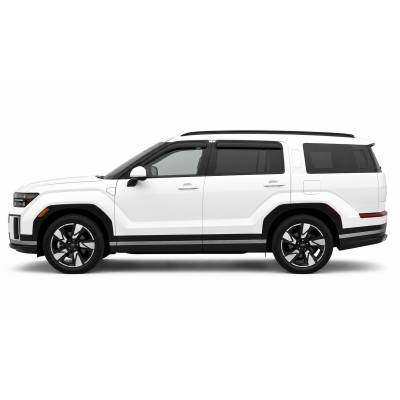 Black Horse Off Road - Black Horse Off Road [BHOR] |Tape On Rain Guard/Wind Deflectors|2019-2024 Hyundai Santa Fe |Smoke,4Pcs|#144824 - Image 4