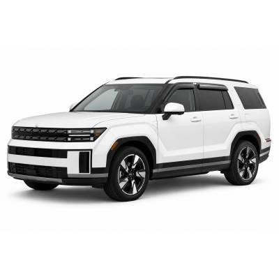 Black Horse Off Road - Black Horse Off Road [BHOR] |Tape On Rain Guard/Wind Deflectors|2019-2024 Hyundai Santa Fe |Smoke,4Pcs|#144824 - Image 6