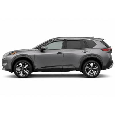 Black Horse Off Road - Black Horse Off Road [BHOR] |Tape On Rain Guard/Wind Deflectors|2021-2024 Nissan Rogue |Smoke,4Pcs|#144902 - Image 8