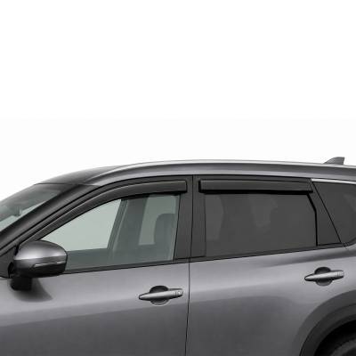 Black Horse Off Road - Black Horse Off Road [BHOR] |Tape On Rain Guard/Wind Deflectors|2021-2024 Nissan Rogue |Smoke,4Pcs|#144902 - Image 9