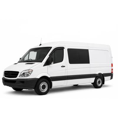 Black Horse Off Road - Black Horse Off Road [BHOR] |Tape On Rain Guard/Wind Deflectors|2006-2018 Mercedes-Benz Sprinter |Smoke,2Pcs|#145319 - Image 7