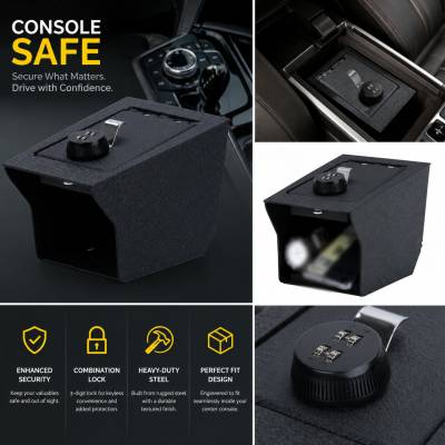 Black Horse Off Road - Center Console Safe-Black-2019-2023 BMW X5|Black Horse Off Road - Image 3