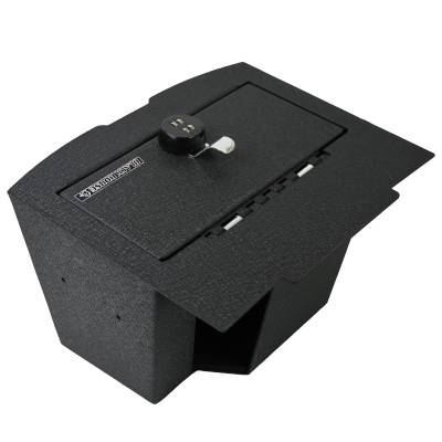 Black Horse Off Road - Center Console Safe-Black-2009-2010 Dodge Ram 1500/2011-2018 Ram 1500/2009-2010 Dodge Ram 2500/2011-2018 Ram 2500/2009-2010 Dodge Ram 3500/2011-2018 Ram 3500/2019-2019 Ram 1500 Classic|Black Horse Off Road - Image 2