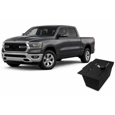 Center Console Safe-Black-2019-2026 Ram 1500-2500-3500|Black Horse Off Road