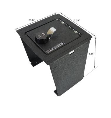 Black Horse Off Road - Center Console Safe-Black-2021-2024 Ford Bronco|Black Horse Off Road - Image 14