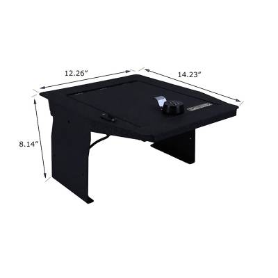 Black Horse Off Road - Center Console Safe-Black-F-150/F-250/F-350/F-450 SD/Expedition|Black Horse Off Road - Image 10