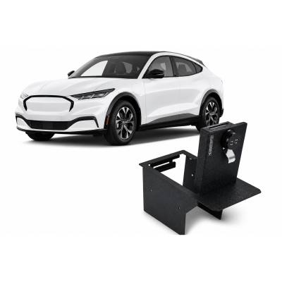 Center Console Safe-Black-2021-2024 Ford Mustang Mach-E |Black Horse Off Road