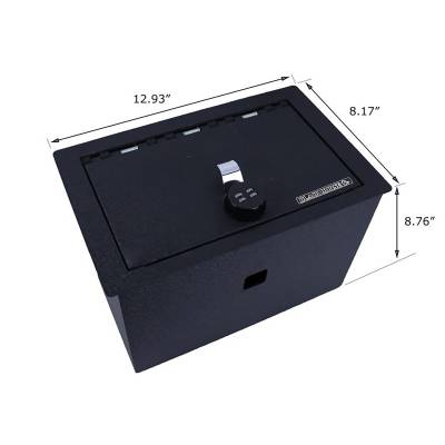 Black Horse Off Road - Center Console Safe-Black-Suburban/Tahoe/Yukon/Yukon XL|Black Horse Off Road - Image 6