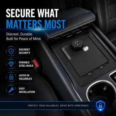 Black Horse Off Road - Center Console Safe-Black-2023-2024 Honda CR-V|Black Horse Off Road - Image 5