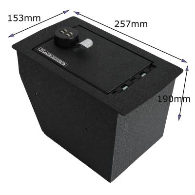 Black Horse Off Road - Center Console Safe-Black-2023-2024 Honda CR-V|Black Horse Off Road - Image 9