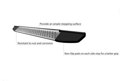 Black Horse Off Road - OEM Replica Running Boards-Aluminum-2007-2012 BMW X5|Black Horse Off Road - Image 6