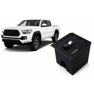 Center Console Safe-Black-2016-2023 Toyota Tacoma|Black Horse Off Road