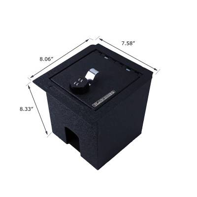 Black Horse Off Road - Center Console Safe-Black-2016-2023 Toyota Tacoma|Black Horse Off Road - Image 13