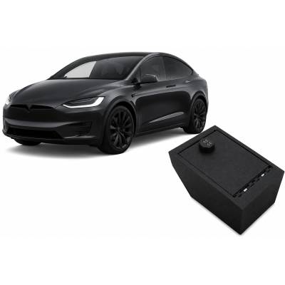 Black Horse Off Road - Center Console Safe-Black-2021-2023 Tesla X|Black Horse Off Road - Image 2