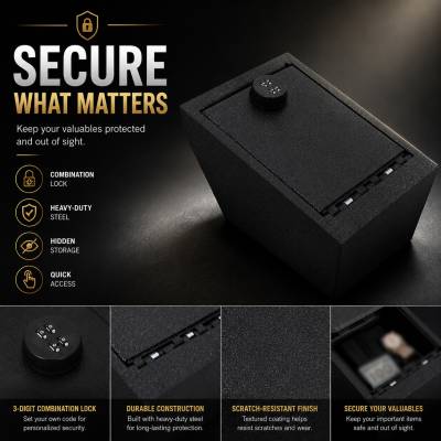 Black Horse Off Road - Center Console Safe-Black-2021-2023 Tesla X|Black Horse Off Road - Image 5