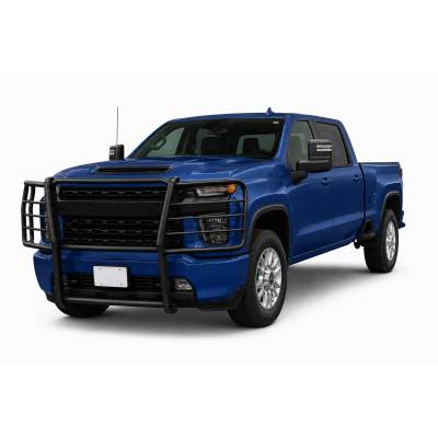 Black Horse Off Road - Grille Guard-Black-2020-2026 Chevrolet Silverado 2500 HD/3500HD|Black Horse Off Road - Image 2