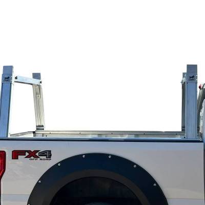 Black Horse Off Road - Base K2 Rack-Silver-2004-2026 Silverado&Sierra 1500&Titan|2009-2026 Dodge Ram 1500|2011-2026 Ram 2500|2001-2026 F-150|2022-2026 F-150 Lightning|2007-2026 Tundra|Black Horse off Road - Image 7
