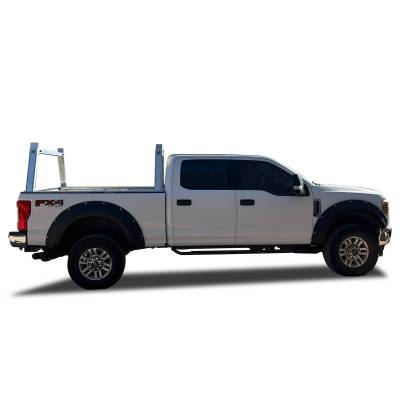 Black Horse Off Road - Base K2 Rack-6.5' Bed Silver Aluminum- All 3/4-ton trucks with 6.4ft to 6.7ft bed length|Black Horse off Road - Image 1