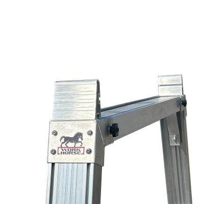 Black Horse Off Road - Base K2 Rack-6.5' Bed Silver Aluminum- All 3/4-ton trucks with 6.4ft to 6.7ft bed length|Black Horse off Road - Image 3