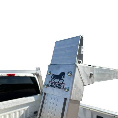 Black Horse Off Road - Base K2 Rack-6.5' Bed Silver Aluminum- All 3/4-ton trucks with 6.4ft to 6.7ft bed length|Black Horse off Road - Image 15