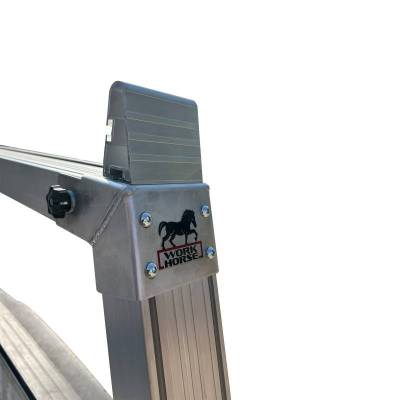 Black Horse Off Road - Base K2 Rack-6.5' Bed Silver Aluminum- All 3/4-ton trucks with 6.4ft to 6.7ft bed length|Black Horse off Road - Image 19