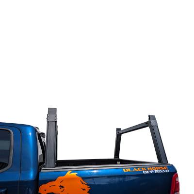 Black Horse Off Road - Base K2 Rack-Black-2004-2026 Silverado & Sierra 1500&Titan|2009-2026 Dodge Ram 1500|2011-2026 Ram 2500|2001-2026 F-150|2022-2026 F-150 Lightning|2007-2026 Tundra|Black Horse off Road - Image 3