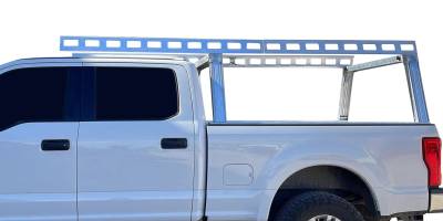 Black Horse Off Road - Base K2 Over Cab Rack-Silver-2004-2026 Silverado&Sierra 1500&Titan|2009-2026 Dodge Ram 1500|2011-2026 Ram 2500|2001-2026 F-150|2022-2026 F-150 Lightning|2007-2026 Tundra|Black Horse off Road - Image 2