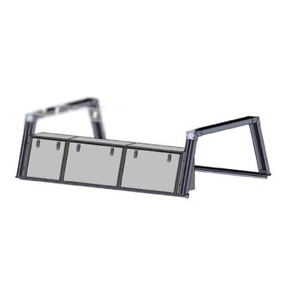 Black Horse Off Road - Base K2 Rack for All 1/2 Ton and 3/4 Ton Trucks with 8 Foot Bed|Black Horse Off Road - Image 2