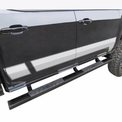 Black Horse Off Road - Summit Running Boards Black For 2017-2026 Ford F-250 Super Duty|2017-2026 Ford F-450 Super Duty|2017-2026 Ford F-550 Super Duty|2017-2026 Ford F-350 Super Duty|2015-2026 Ford F-150 | Black Horse Off Road - Image 2