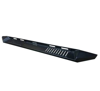 Black Horse Off Road - Armour Heavy Duty Steel Running Boards Black For 2007-2021 Toyota Tundra | Black Horse Off Road - Image 6