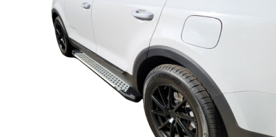Black Horse Off Road - Vortex Running Boards Silver For 2013-2026 Ford Escape | Black Horse Off Road - Image 8