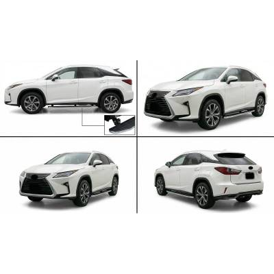 Black Horse Off Road - Premium Running Boards Black For 2016-2022 Lexus RX350|2016-2022 Lexus RX450h | Black Horse Off Road - Image 6