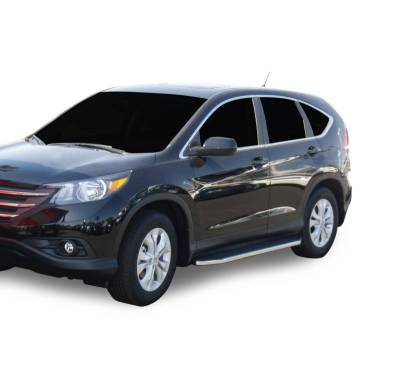 Black Horse Off Road - Premium Running Boards Black For 2017-2022 Honda CR-V | Black Horse Off Road - Image 4