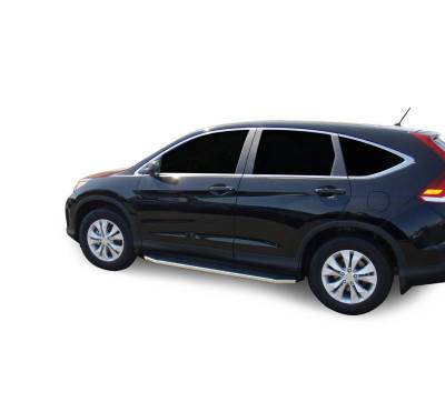 Black Horse Off Road - Premium Running Boards Black For 2017-2022 Honda CR-V | Black Horse Off Road - Image 5