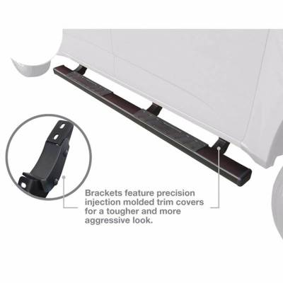 Black Horse Off Road - Summit Running Boards Black For 2019-2026 Ram 1500 | Black Horse Off Road - Image 5