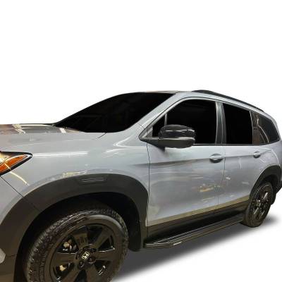 Black Horse Off Road - Peerless Running Boards Black For 2016-2022 Honda Pilot|2019-2025 Honda Passport|2017-2025 Honda Ridgeline | Black Horse Off Road - Image 2