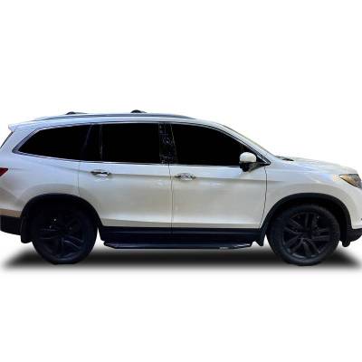Black Horse Off Road - Peerless Running Boards Black For 2016-2022 Honda Pilot|2019-2025 Honda Passport|2017-2025 Honda Ridgeline | Black Horse Off Road - Image 4
