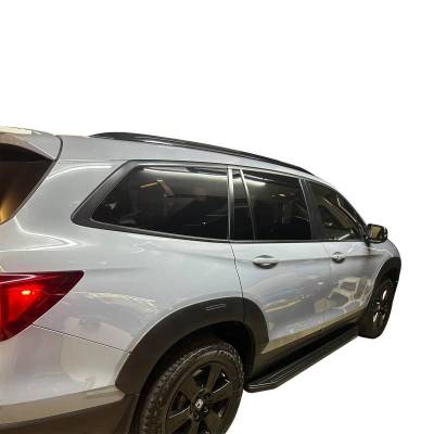 Black Horse Off Road - Peerless Running Boards Black For 2016-2022 Honda Pilot|2019-2025 Honda Passport|2017-2025 Honda Ridgeline | Black Horse Off Road - Image 16
