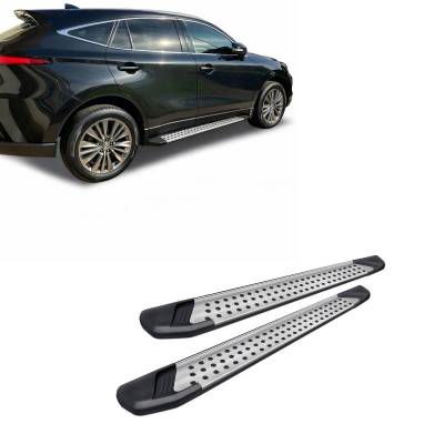 Black Horse Off Road - Vortex Running Boards Silver For 2019-2025 Toyota RAV4|2021-2025 Toyota Venza | Black Horse Off Road - Image 2