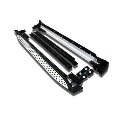 Black Horse Off Road - OEM Replica Running Boards Silver For 2020-2026 Mercedes-Benz GLE350|2020-2026 Mercedes-Benz GLE43 AMG|2020-2026 Mercedes-Benz GLE450|2020-2026 Mercedes-Benz GLE63 AMG | Black Horse Off Road - Image 3