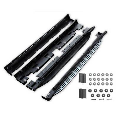 Black Horse Off Road - OEM Replica Running Boards Silver For 2020-2026 Mercedes-Benz GLS450|2020-2026 Mercedes-Benz GLS580|2020-2026 Mercedes-Benz GLS63 AMG | Black Horse Off Road - Image 2