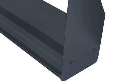 Black Horse Off Road - COMMERCIAL Running Boards-Black-Chevrolet Express 1500/2500/3500, Ford E-Series (E-150/E-250/E-350) Econoline/Club Wagon/Super Duty, Ford E-450 Super Duty, GMC Savana 1500/2500/3500|Black Horse Off Road - Image 7